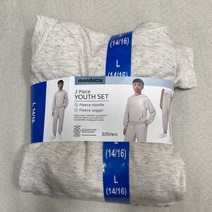 Mondetta Light Gray Youth Set with Speckles